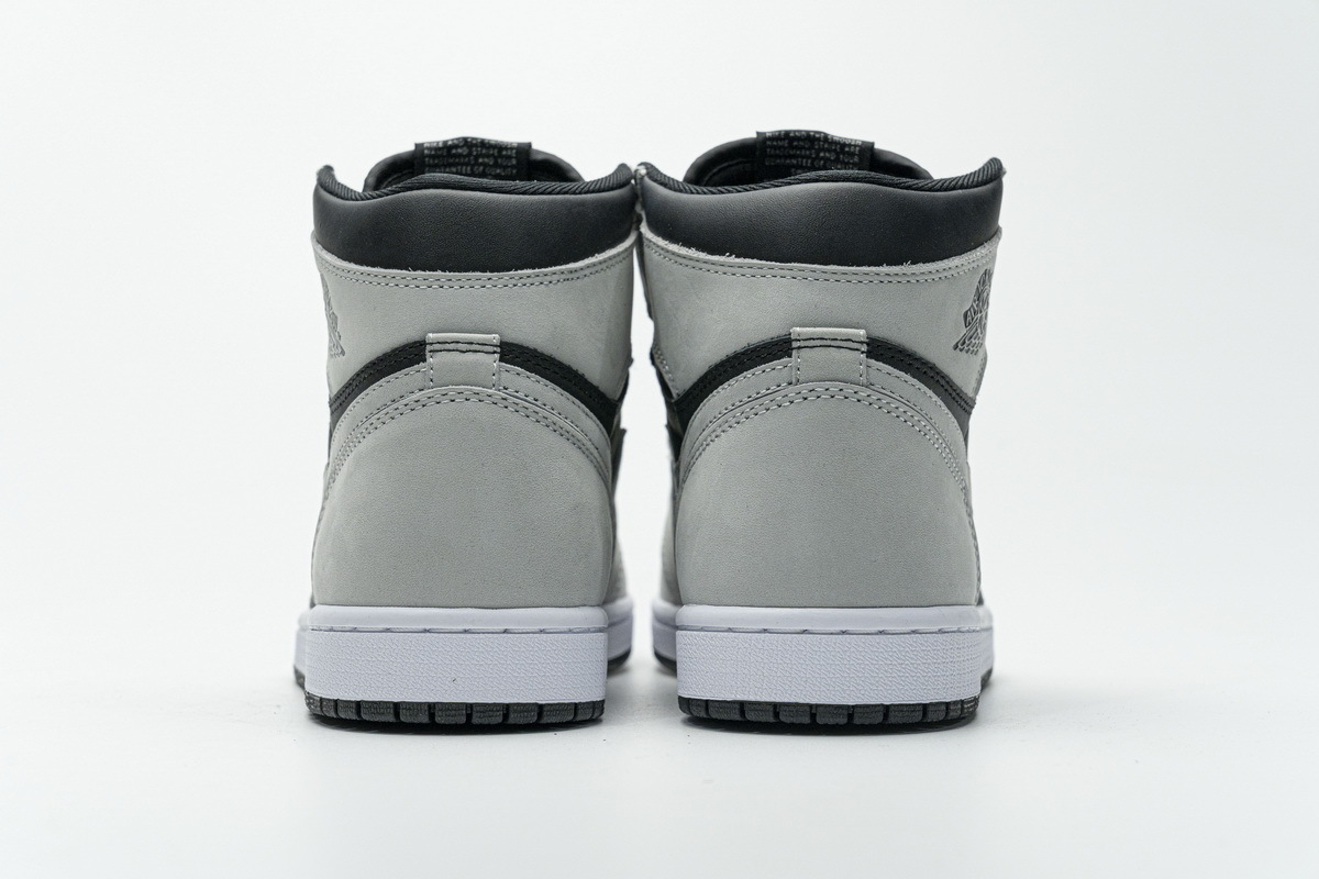 Air Jordan 1 Shadow 2.0 Black Light Smoke Grey 555088-035