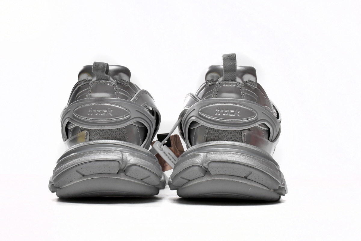 Balenciaga Track 2 Open Sneaker Bright Silver 542436 W2FS3 8100 - ogsneaker