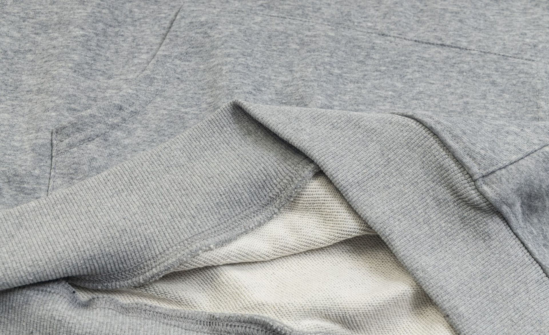 Gallery Dept Hoodie With Hat Grey Black