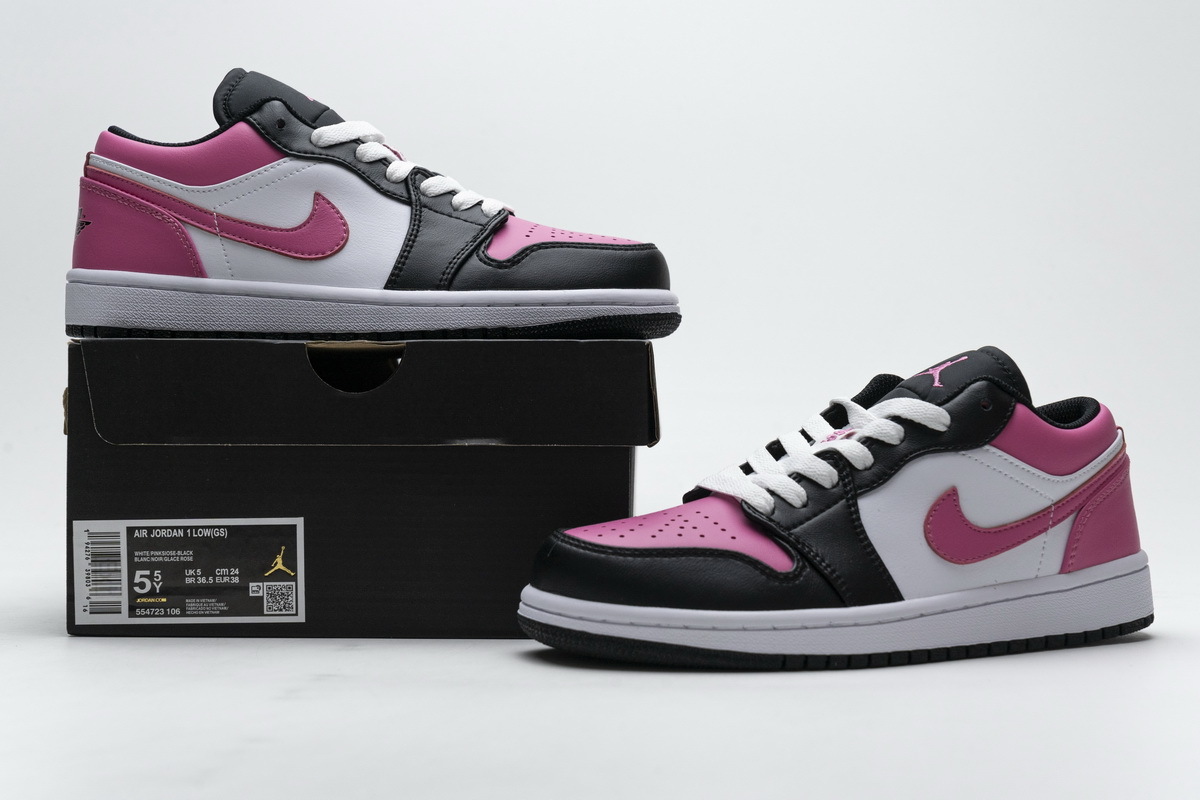 Jordan 1 Low Pinksicle (GS) 554723-106
