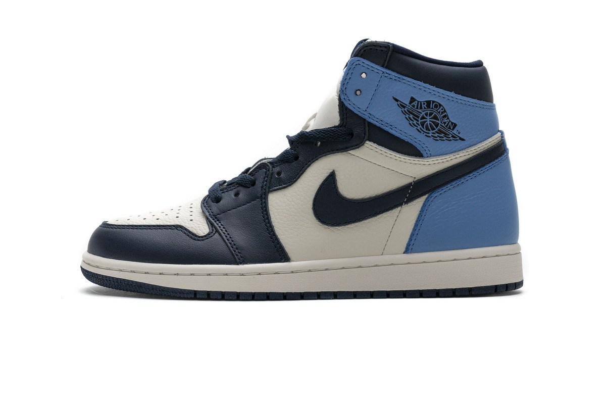 Jordan 1 Retro High Obsidian UNC 555088-140