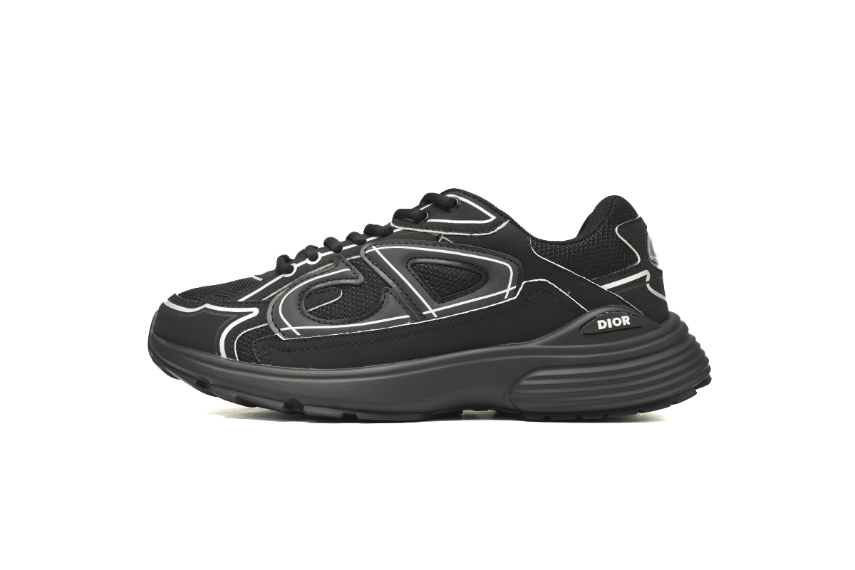 Dior B30 Light Grey Sneakers New Reflective 3SN27ZIR-16536