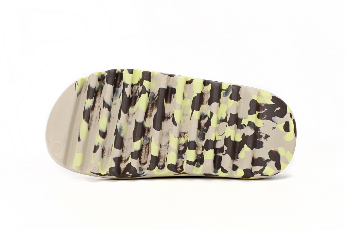 Adidas Yeezy Slide Enflame Oil Painting Ink Yellow FZ5899
