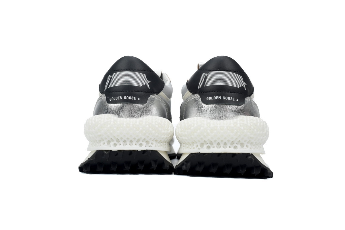 Golden Goose Marathon Shoes Black Silver