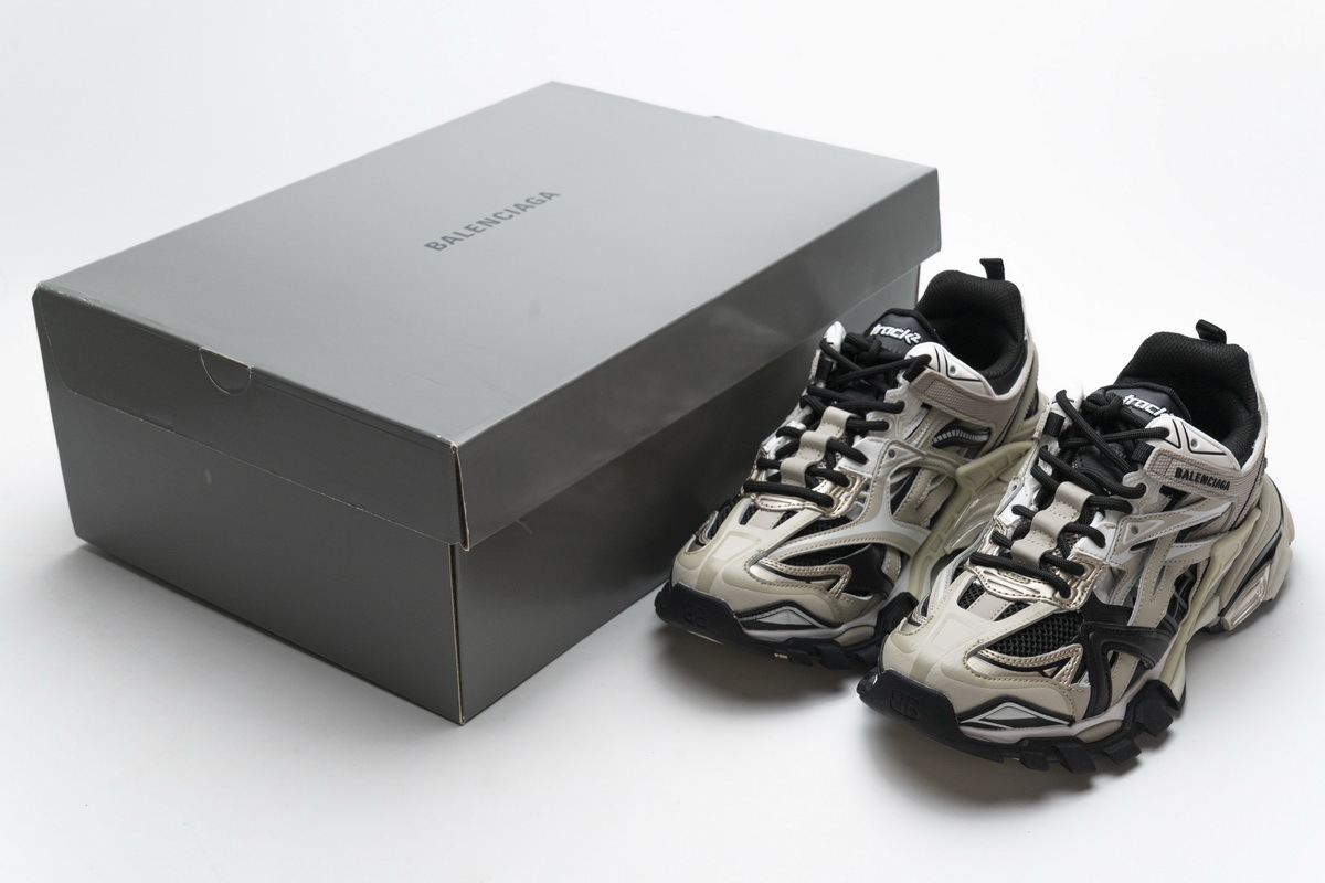 Balenciaga Track 2 Sneaker Champagne Black 570391 W2GN9 2009