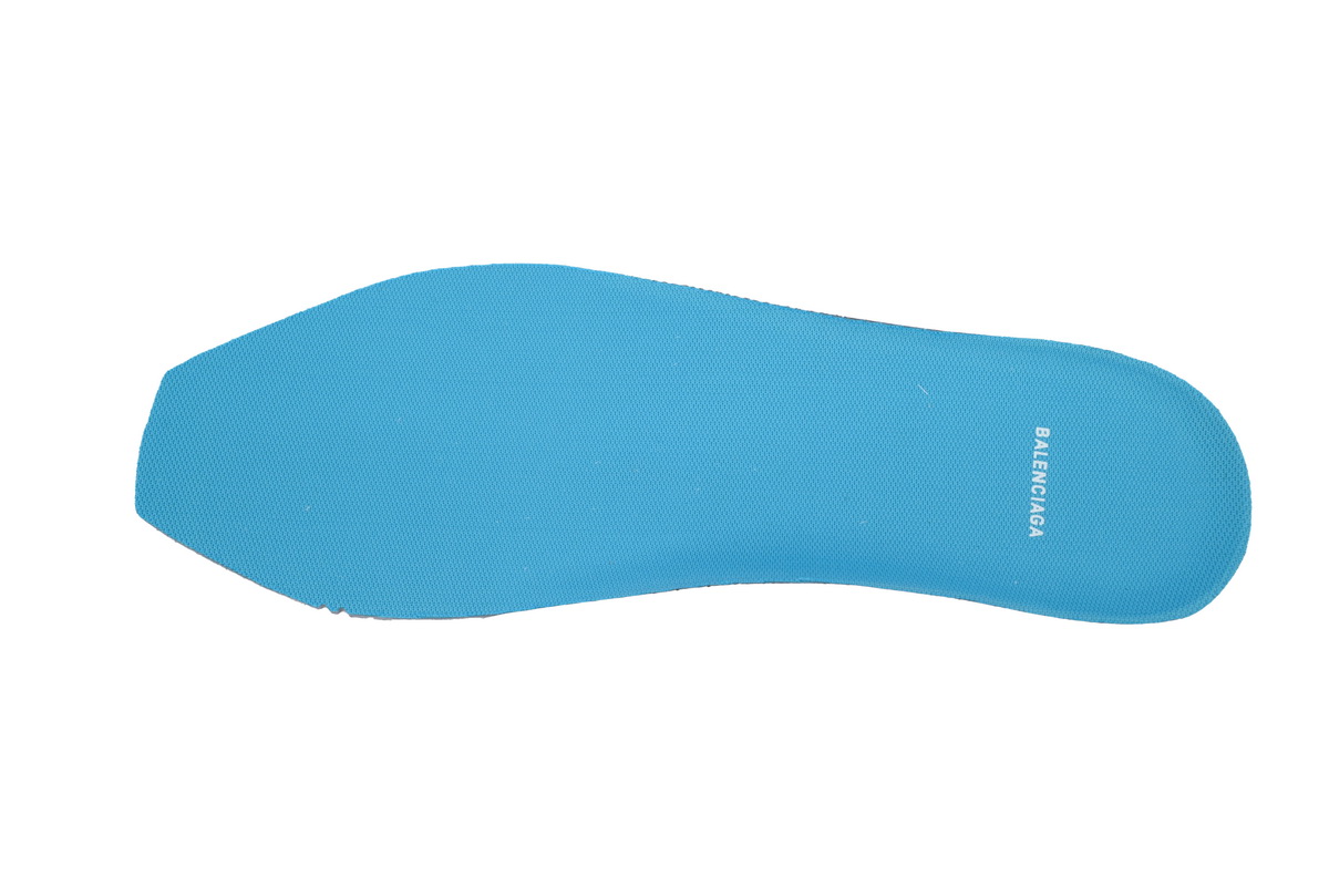 Balenciaga 3XL Sneaker White Blue Yellow 734734 W3XTS 9479