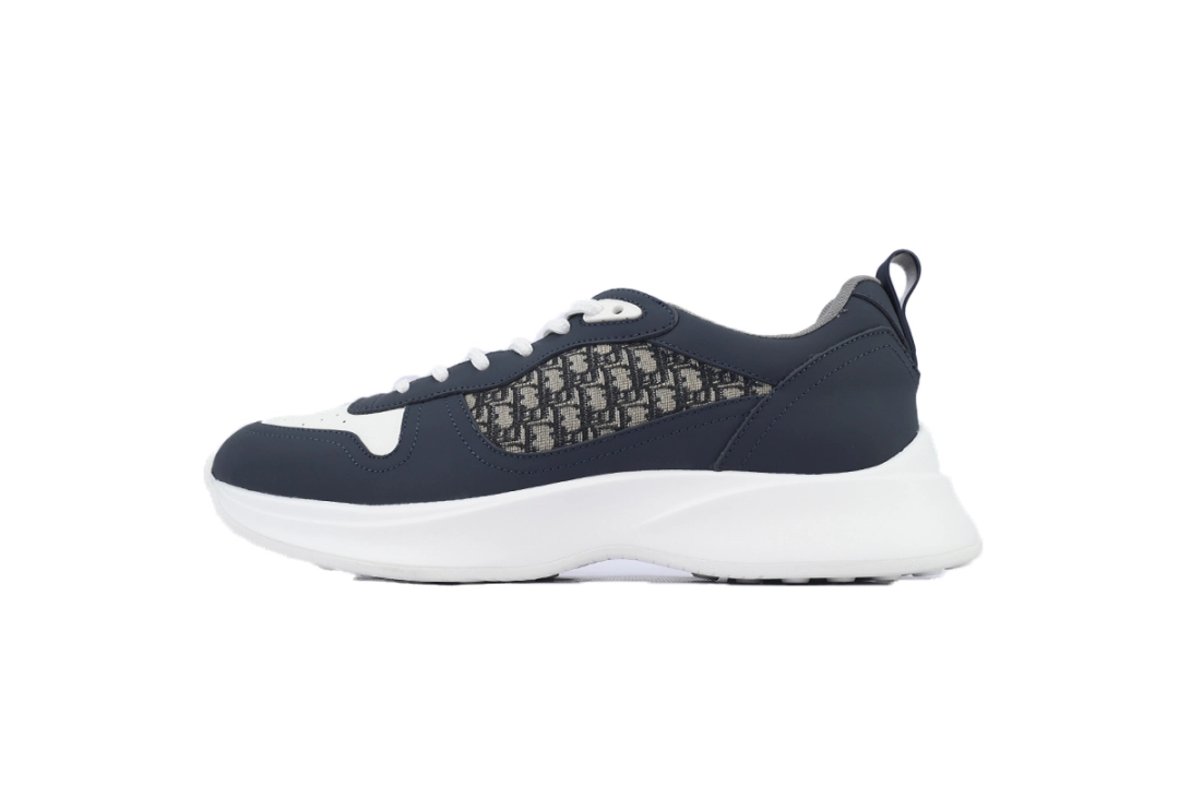 Dior B25 Runner Navy Blue Oblique Jacquard