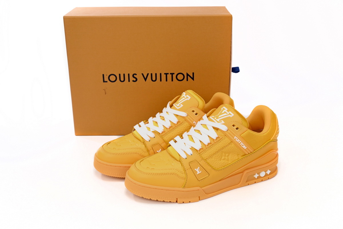 Louis Vuitton Trainer All Yellow Embossing 1AARG0