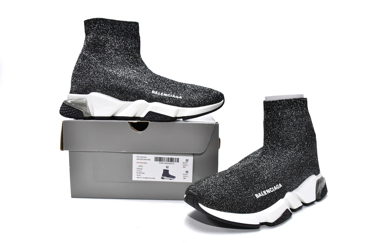 Balenciaga Speed Trainer Silver