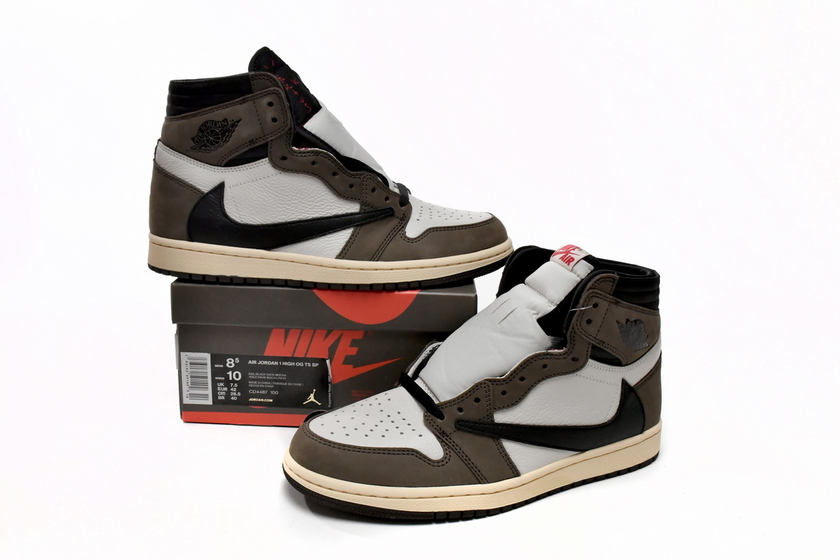 Travis Scott x Air Jordan 1 High OG TS SP CD4487-100