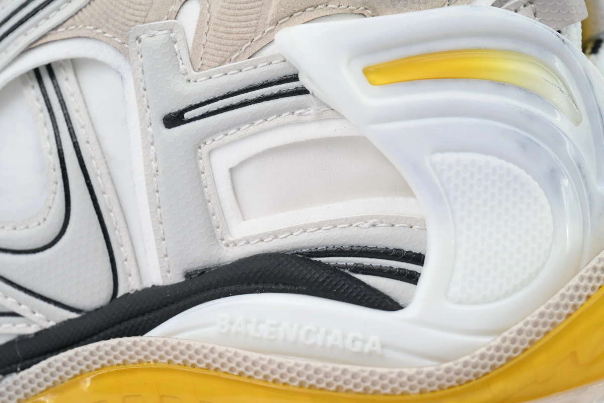Balenciaga Runner Sneaker White Yellow 772767 W3RNY 9170 - ogsneaker