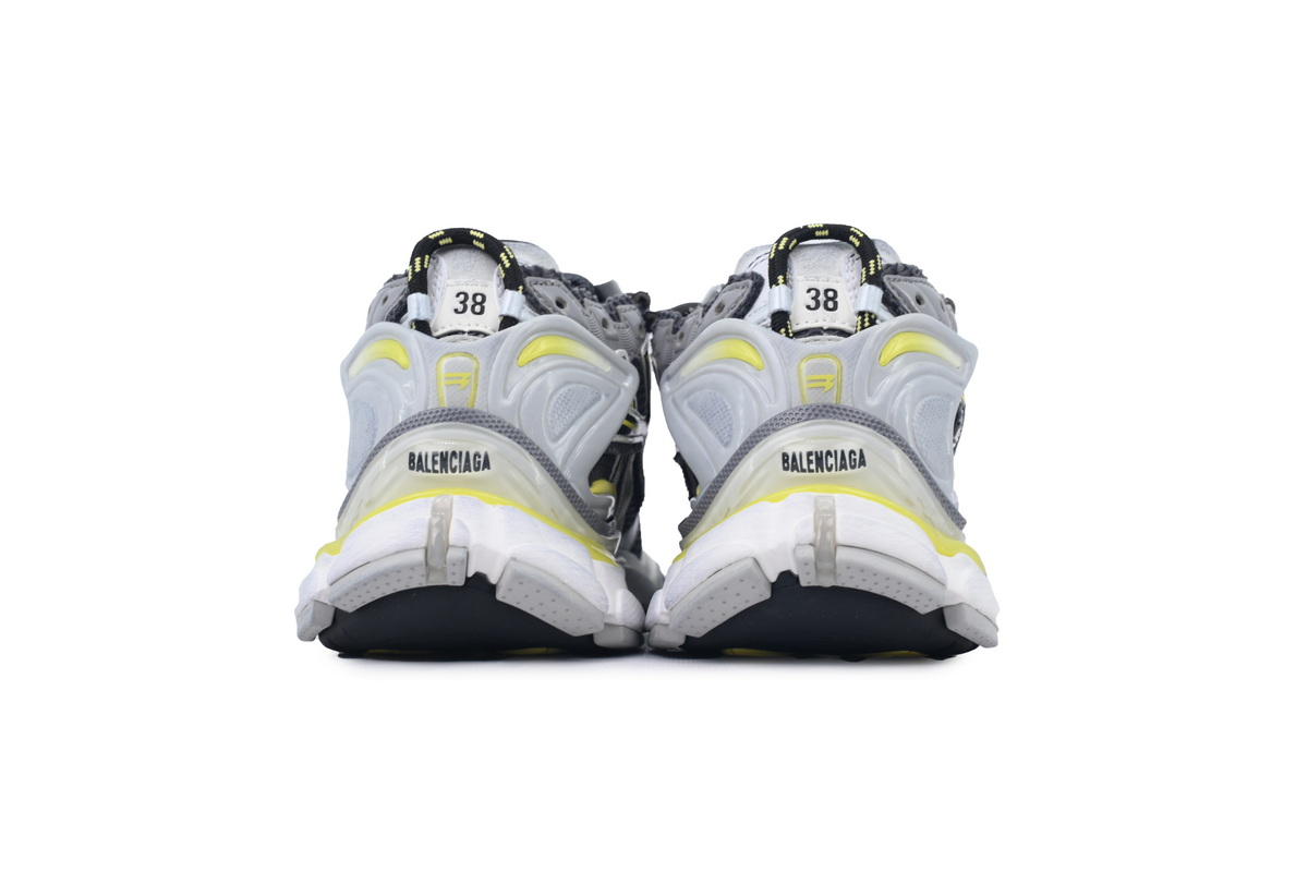 Balenciaga Runner Sneaker Grey Black Yellow 772767 W3RMU 1279 - ogsneaker