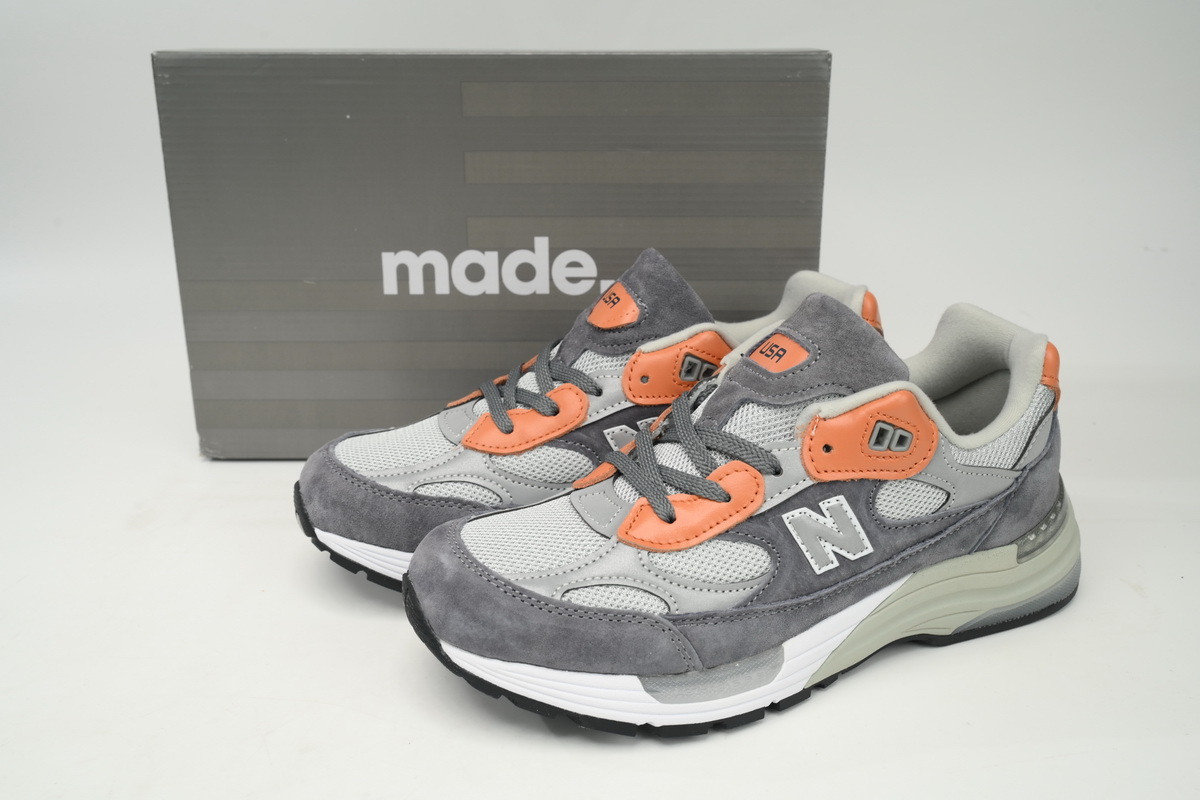 New Balance 992 Dark Blue Orange M992TS