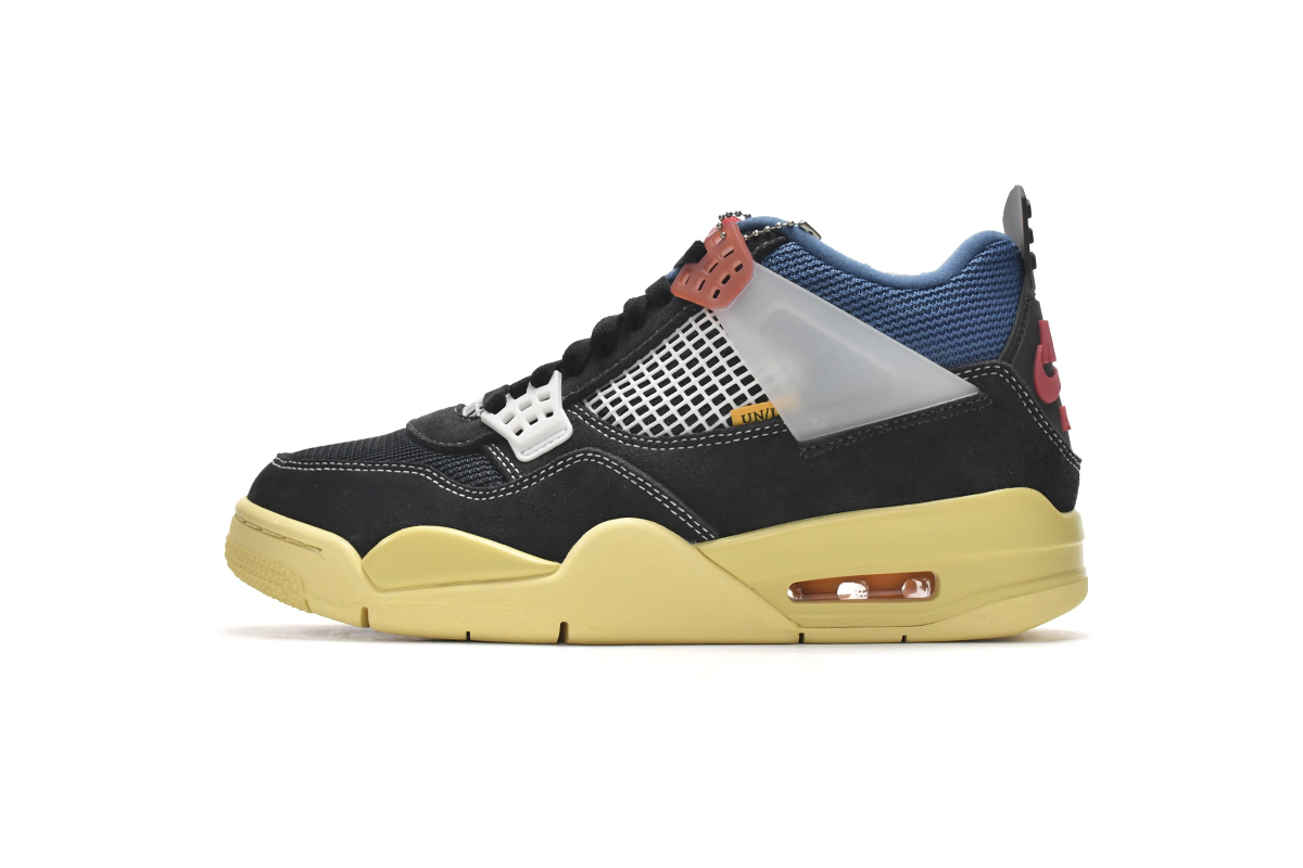 Union LA x Air Jordan 4 Retro SP Off Noir Black DC9533-001