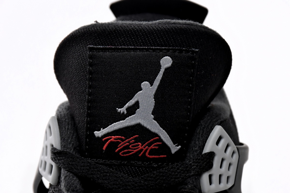 Air Jordan 4 Retro SE Black Canvas DH7138-006