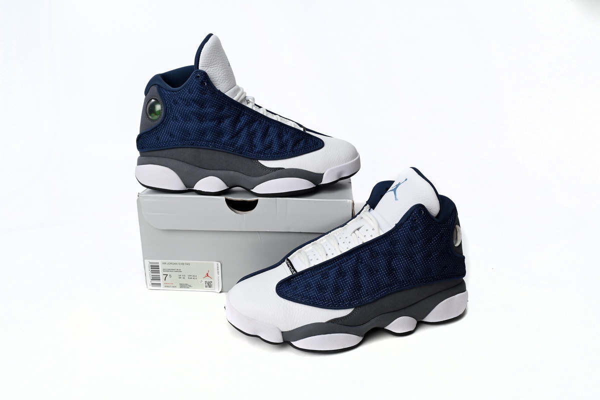 Air Jordan 13 Retro Blue and Bark 414571-404