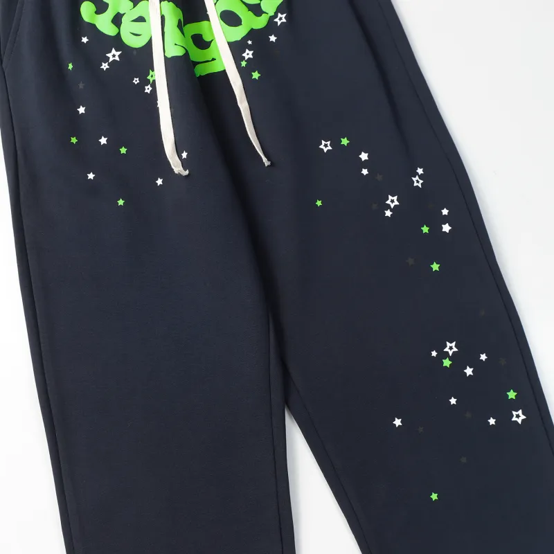 Sp5der Suit Navy Blue