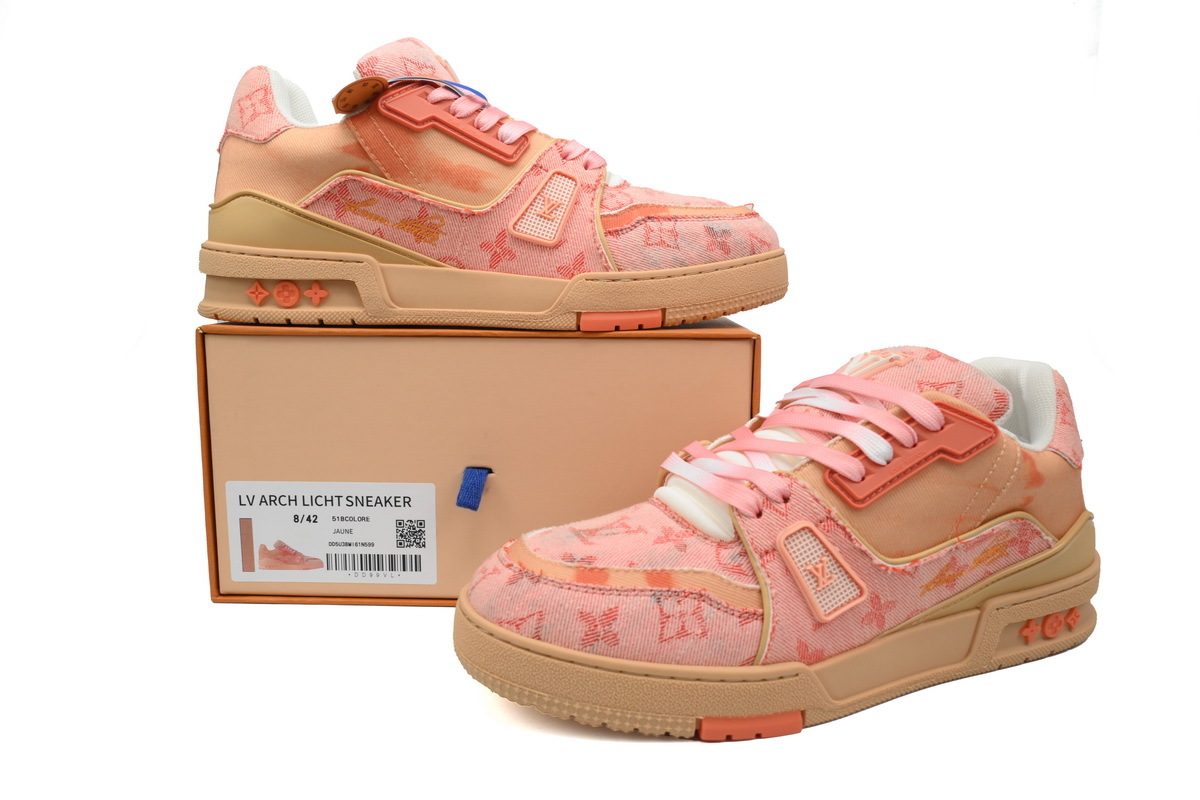 Louis Vuitton Trainer Rendering Orange