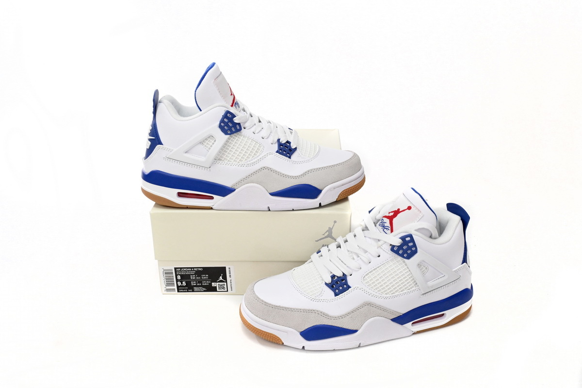 Nike SB x Air Jordan 4 Sapphire Blue DR5415-140