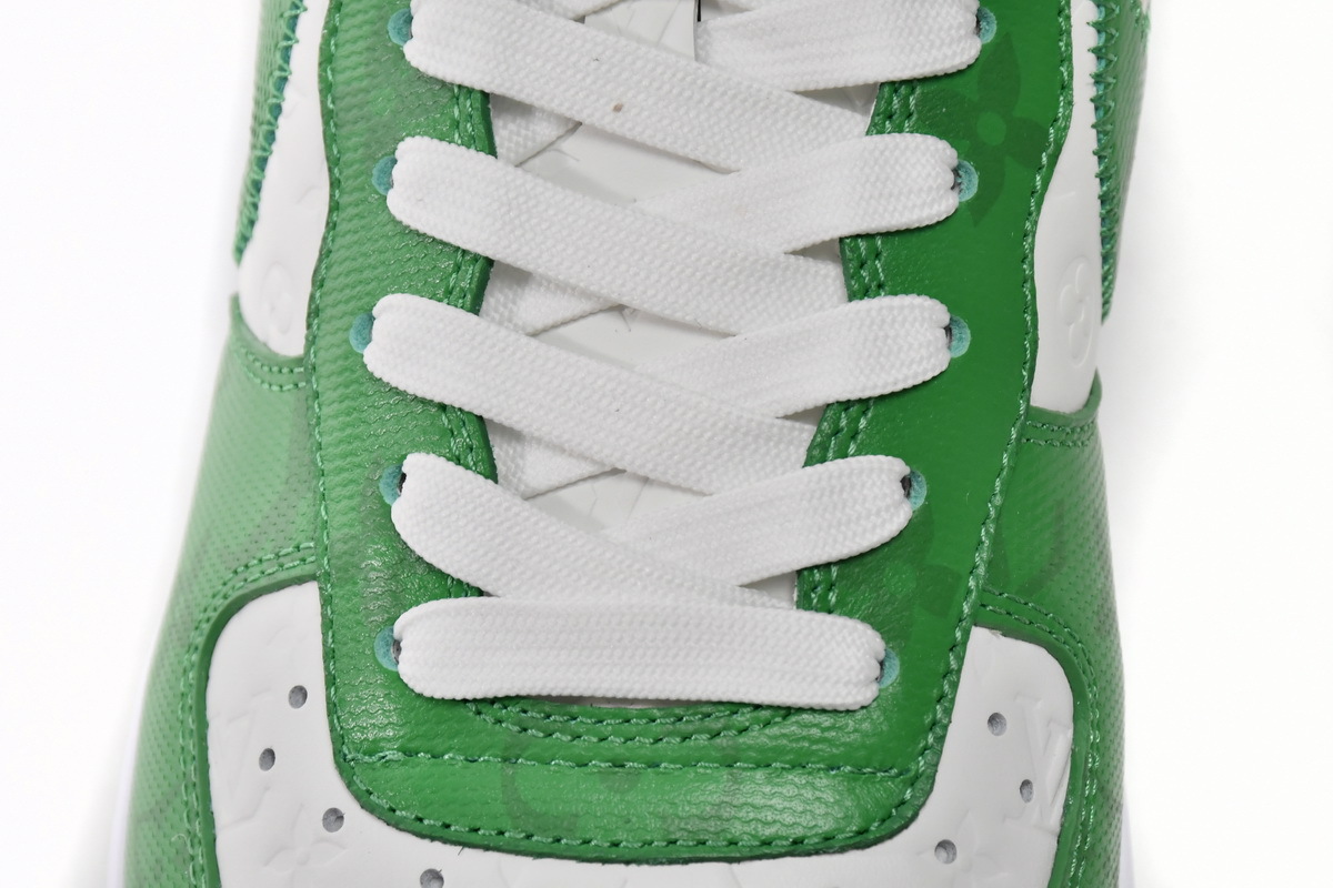 Louis Vuitton Nike Air Force 1 Low By Virgil Abloh White Green