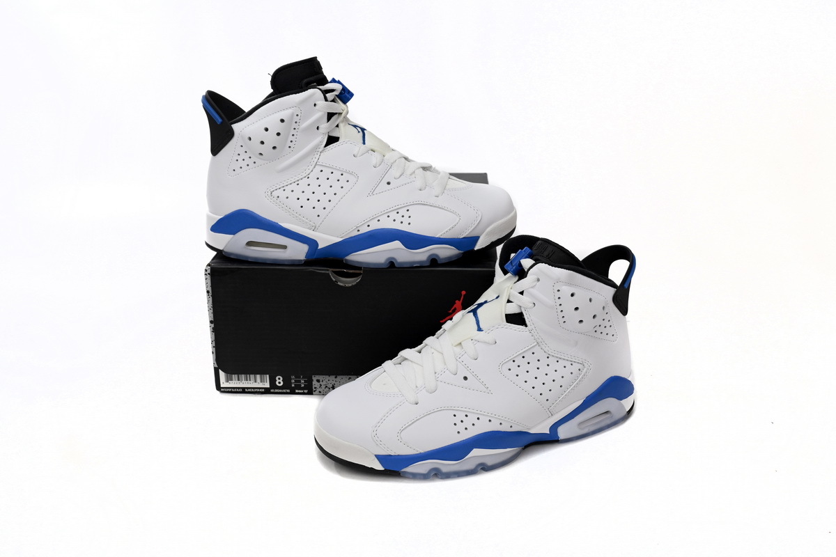 Air Jordan 6 Sports Blue 384664-107