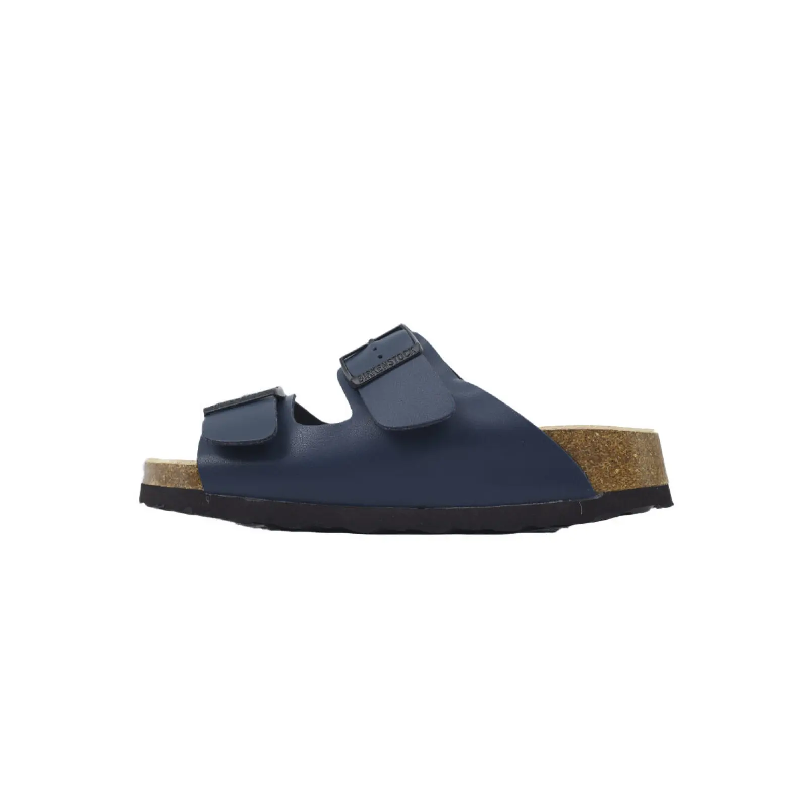 Birkenstock Boston Soft Footbed Blue Leather Surface