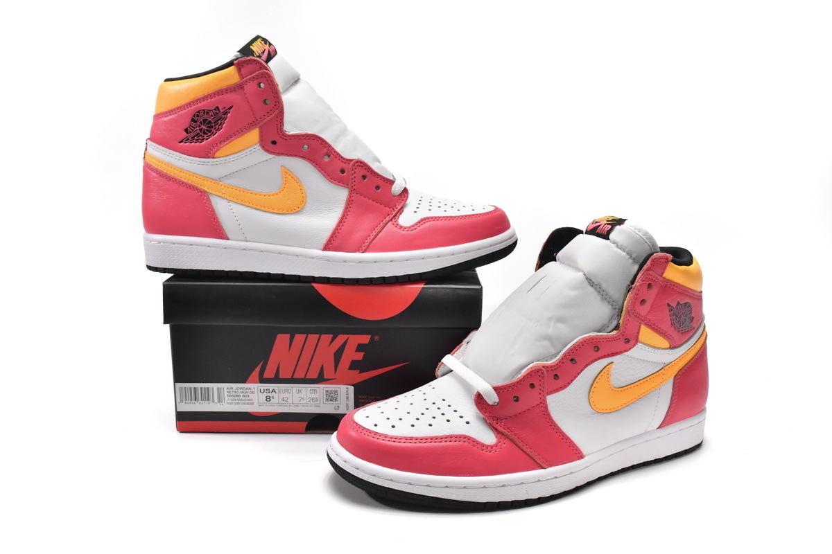 Air Jordan 1 High OG Light Fusion Red 555088-603