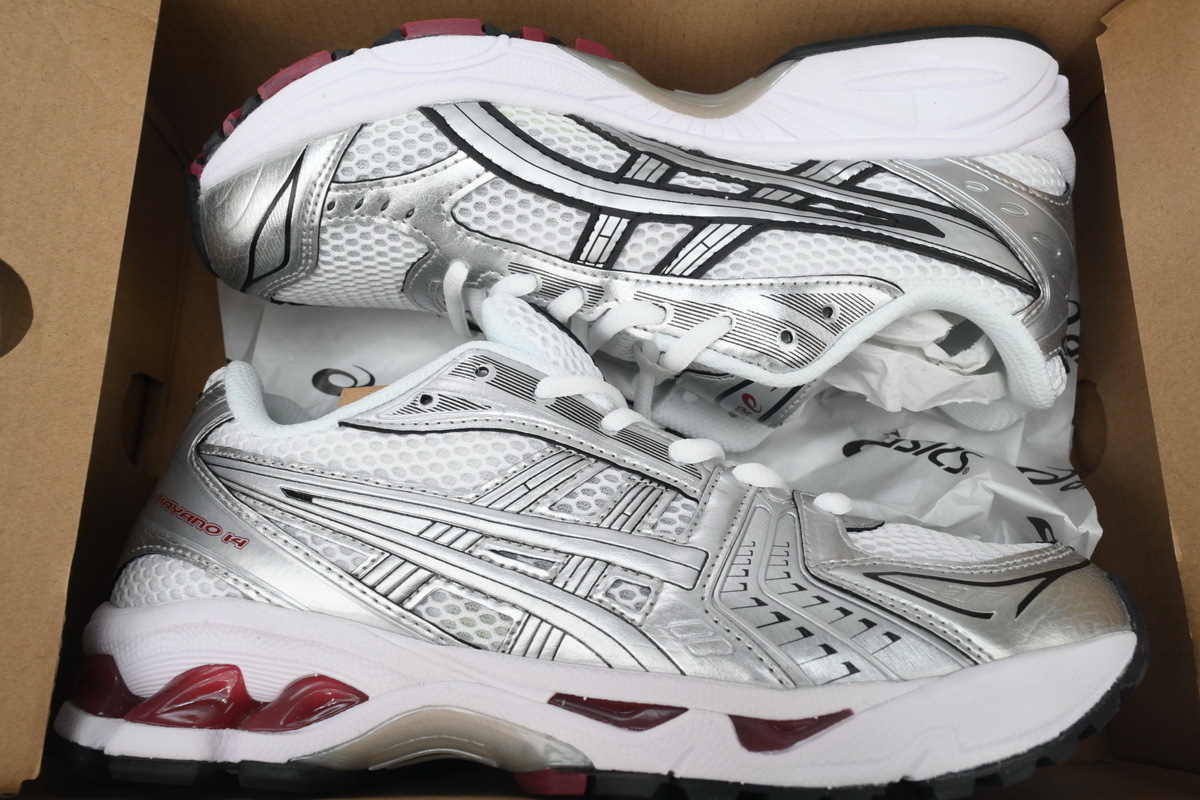 ASICS Gel-Kayano 14 White Pure Silver 1201A019-104
