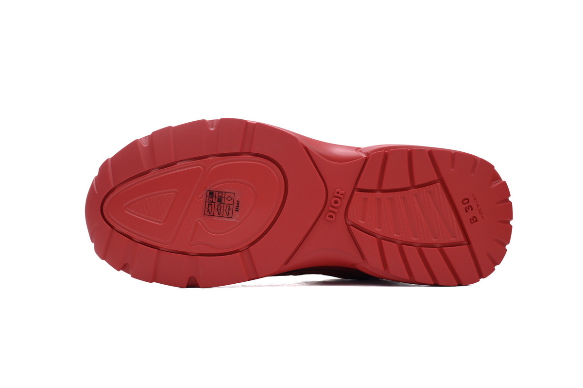 Dior B30 x Stone Island Sneaker Red 3SN279ZAN_H440