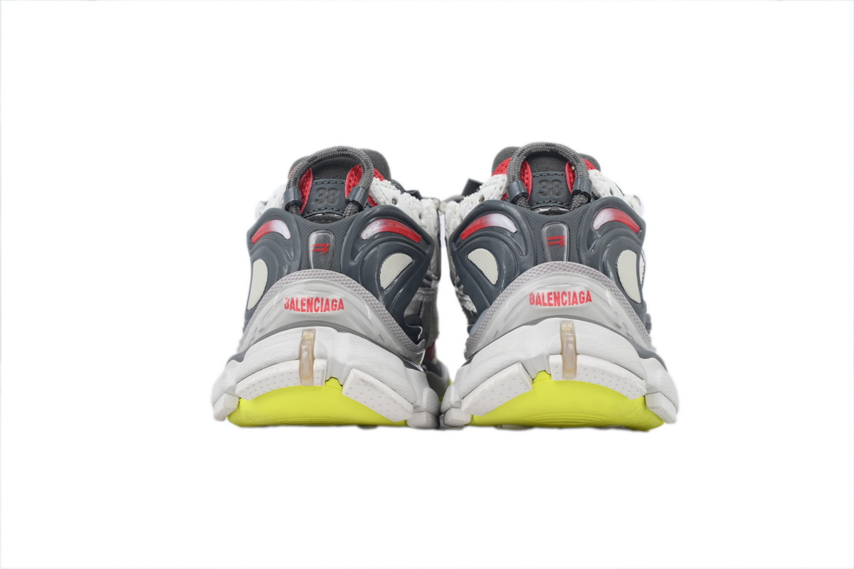 Balenciaga Runner Sneaker White Gray Black 772767 W3RNY 0509 - ogsneaker