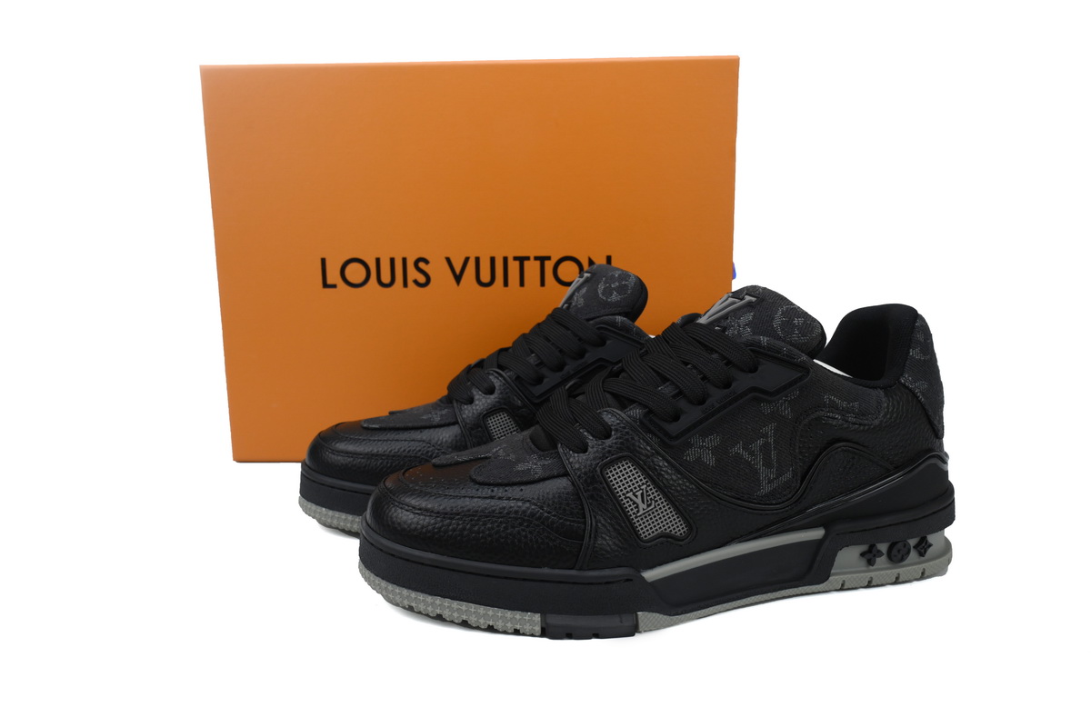 Louis Vuitton Trainer x Nigo Black Denim