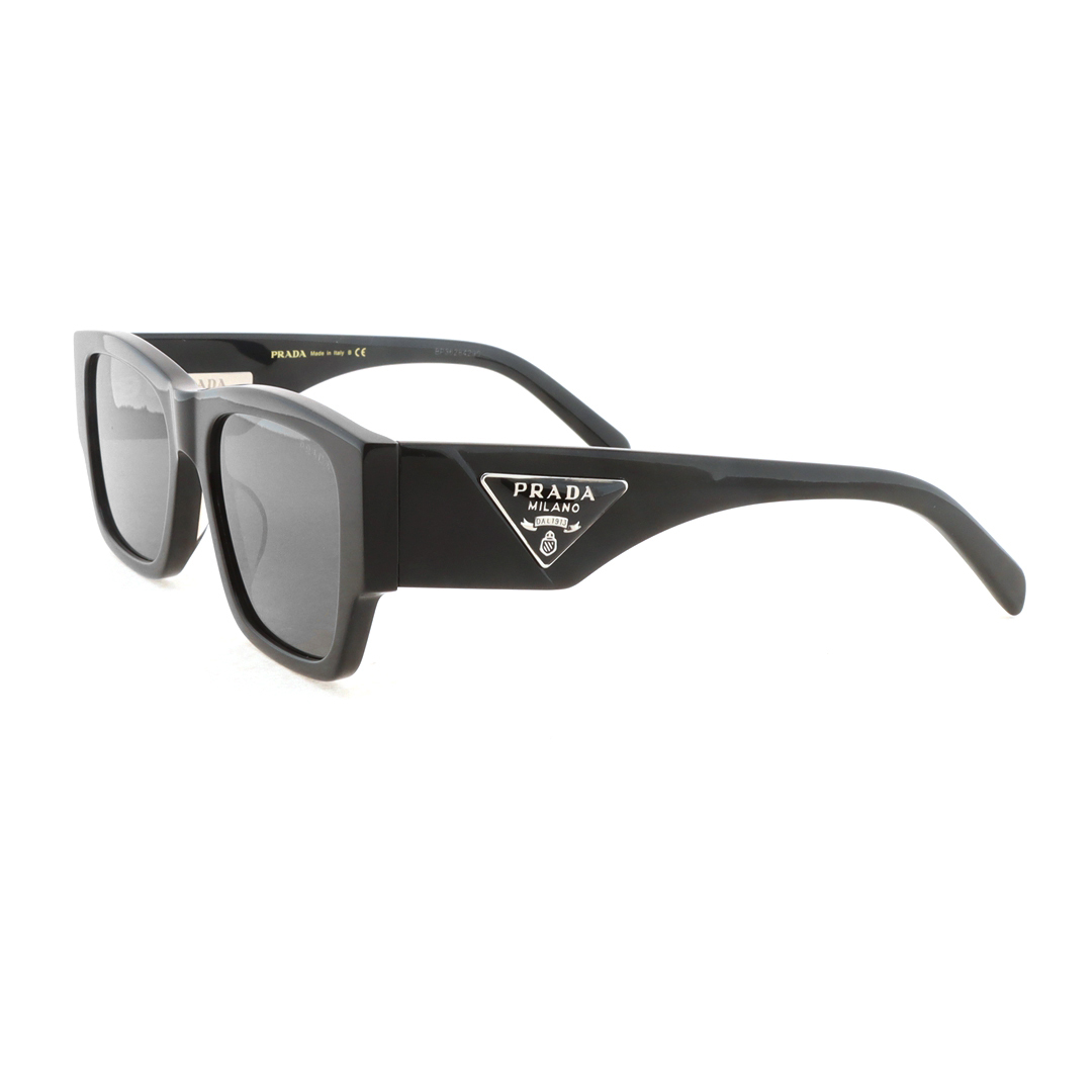 Prada Symbole Pillow Sunglasses Black PR 10ZS 1AB5S0