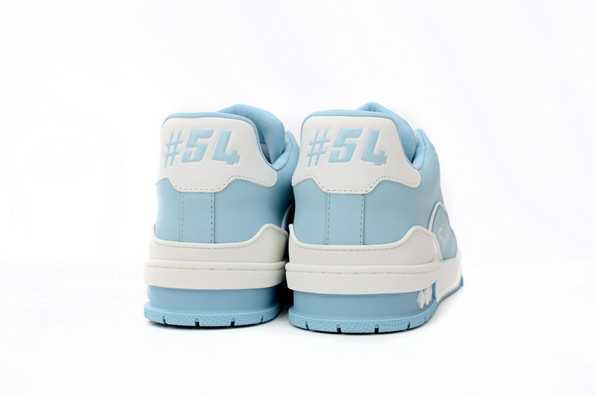 Louis Vuitton Trainer Baby Blue 1AAHSJ