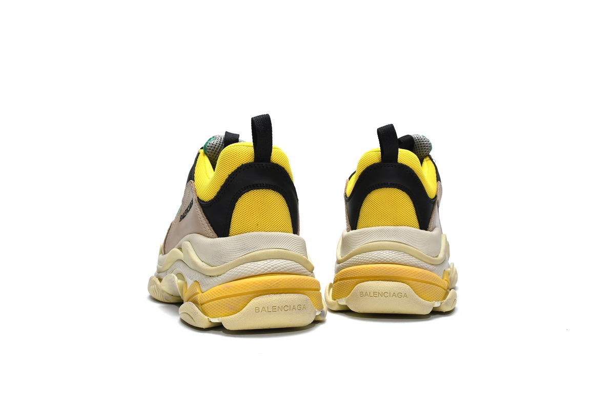 Balenciaga Triple S Green Yellow 483513 W06E3 7070