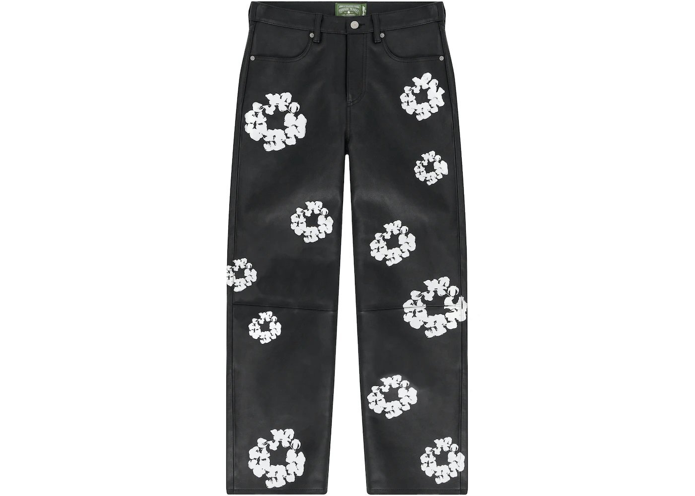 Denim Tears x Levi's 501 Cotton Rhinestone Wreath Jeans Grey