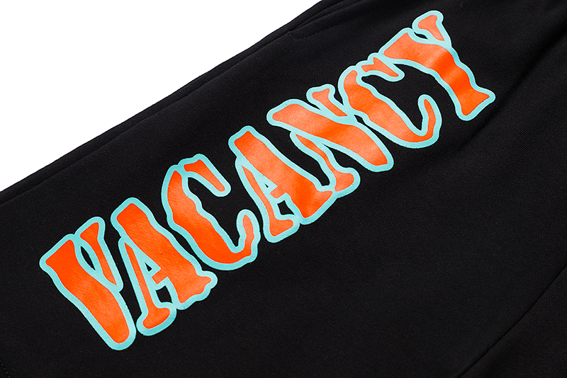 Vlone Vacancy Shorts Black Orange