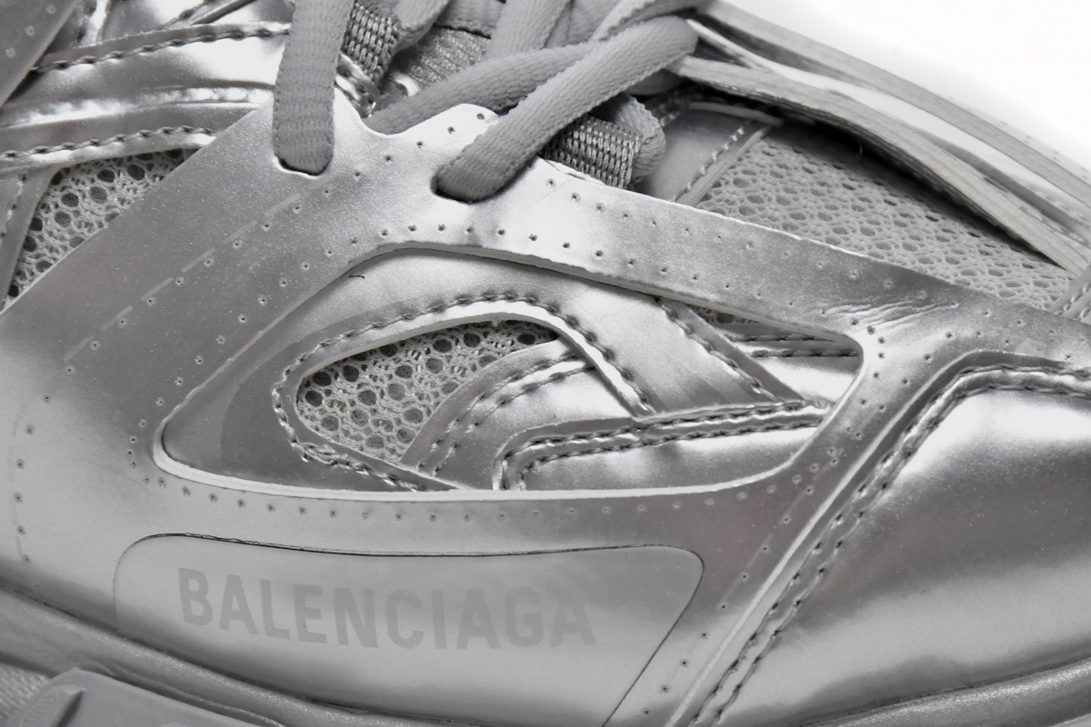 Balenciaga Track 2 Open Sneaker Bright Silver 542436 W2FS3 8100 - ogsneaker