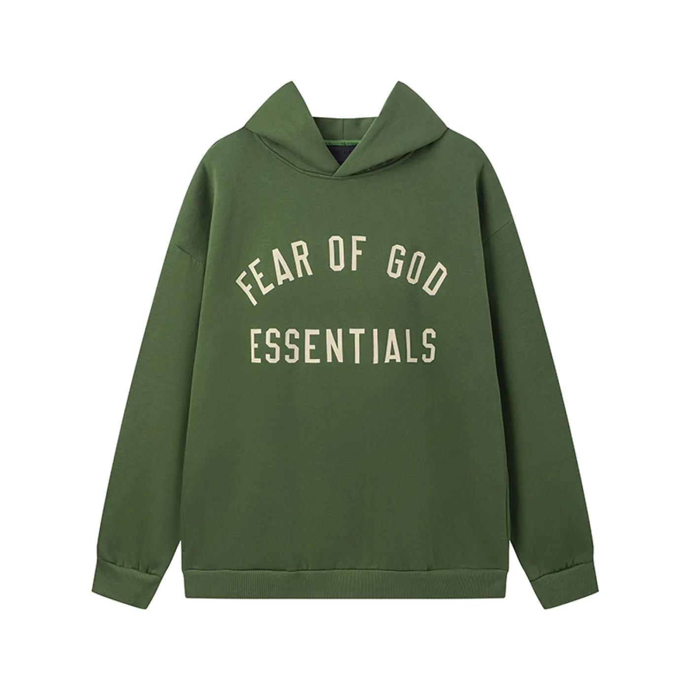 Fear of God Essentials Fleece II Hoodie Sweatpant Set Green - ogsneaker