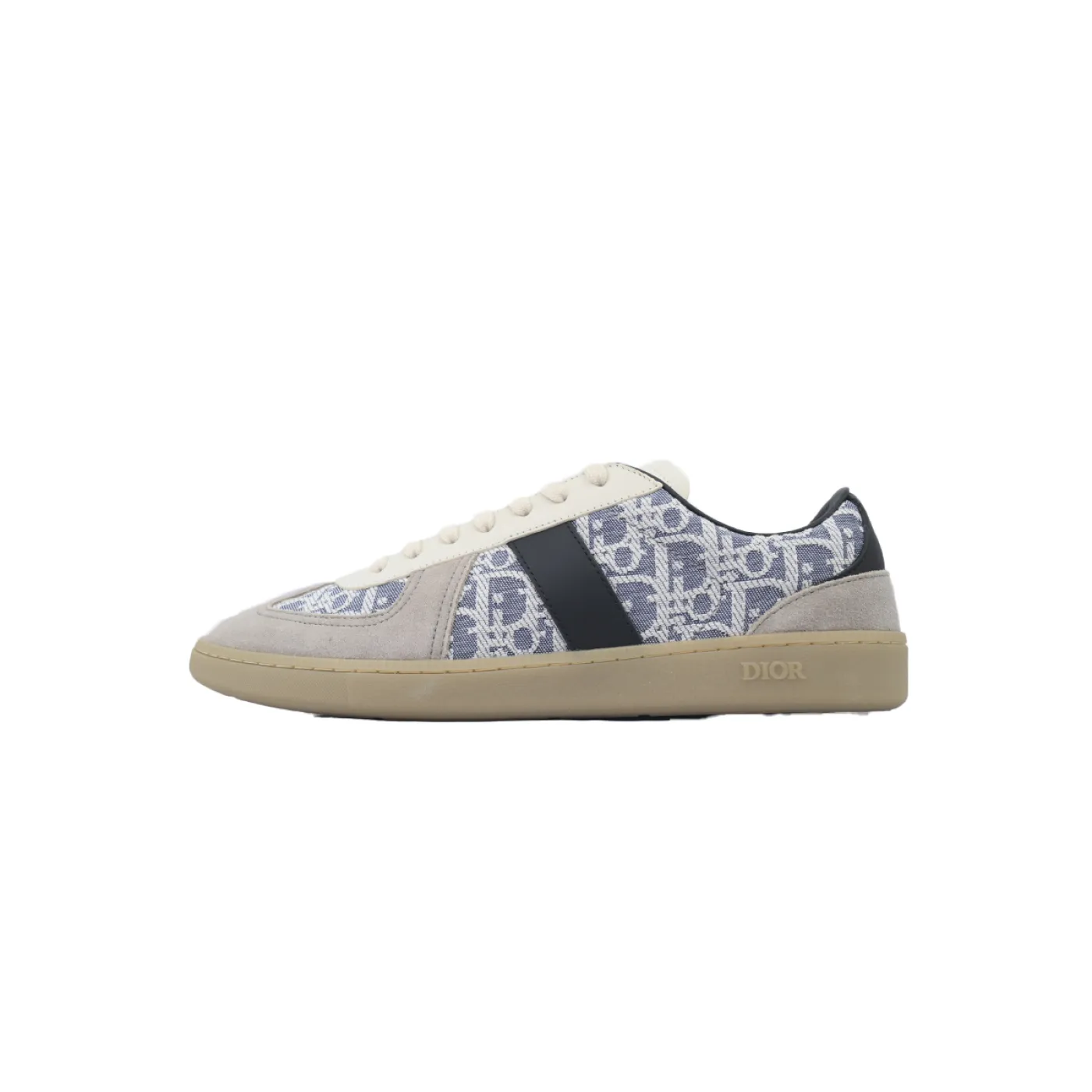 Dior B01 Matchpoint Sneaker Gray And Blue Print