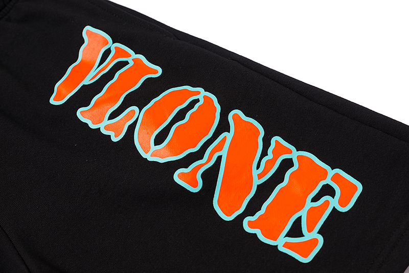 Vlone Vacancy Shorts Black Orange