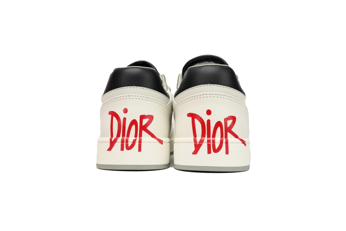 DIOR WHITE GREY B27 LOW SNEAKER