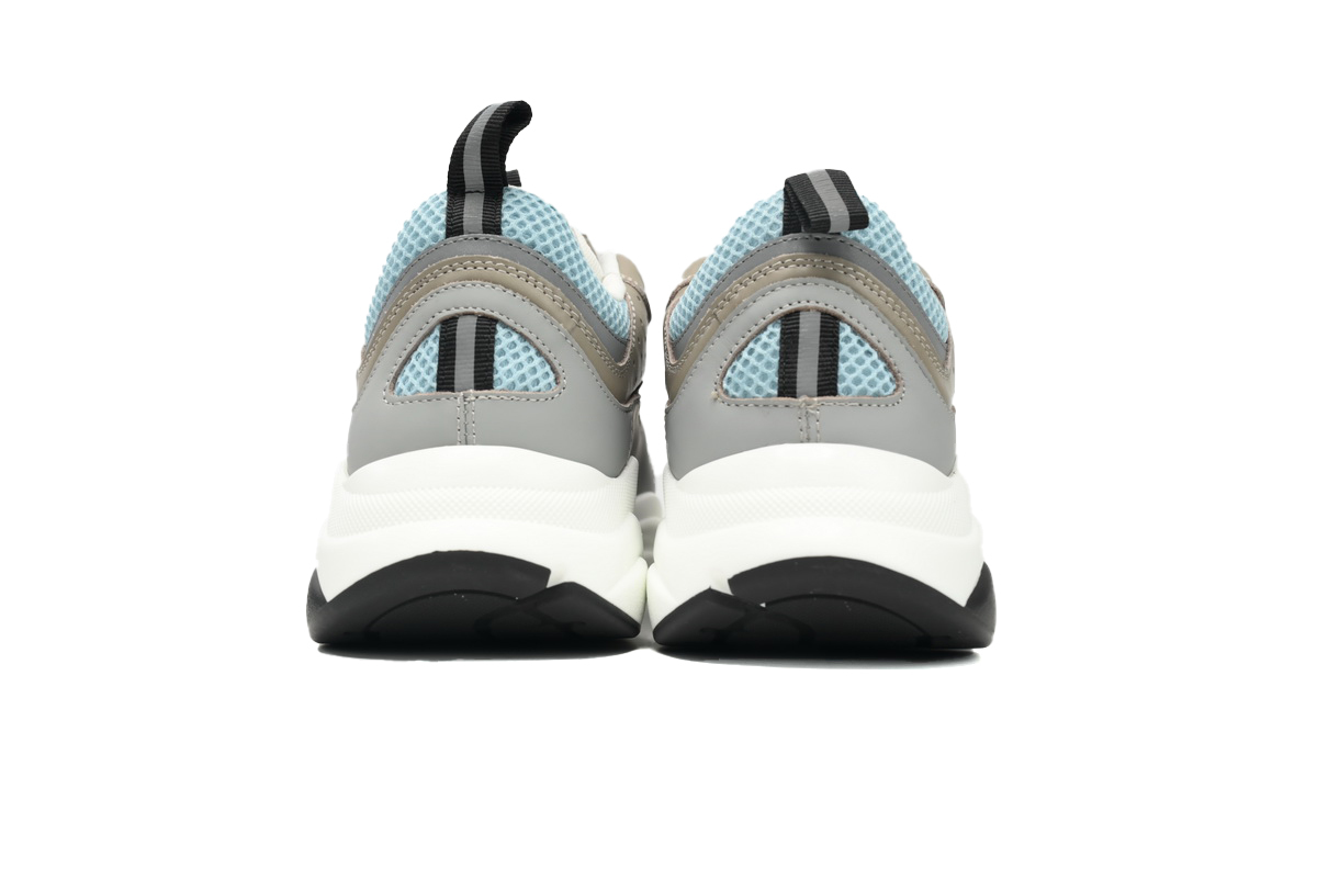 Dior White Blue Black B22 Sneakers Rice Grey Blue