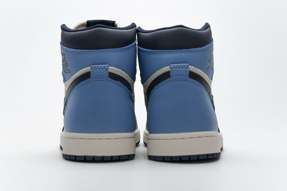 Jordan 1 Retro High Obsidian UNC 555088-140
