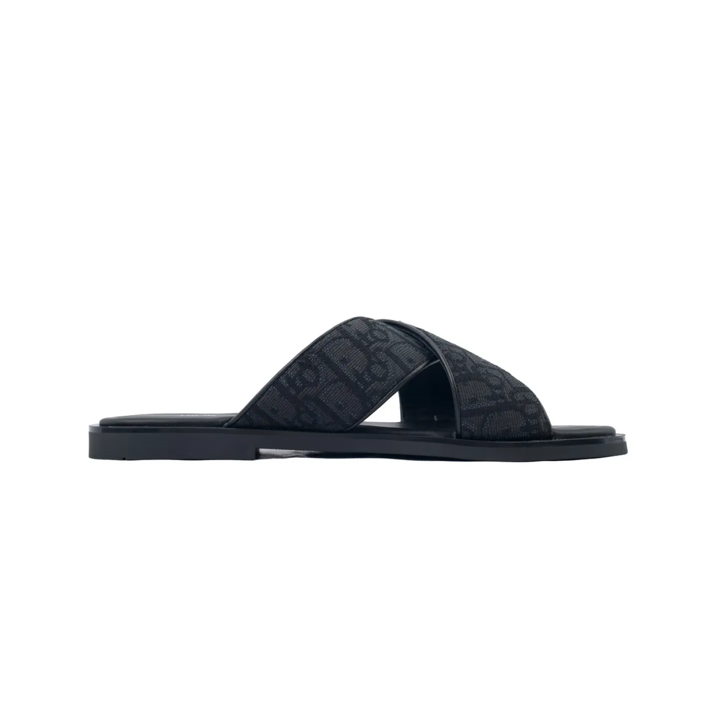 Dior Alias Sandal Black Dior Oblique Jacquard - ogsneaker