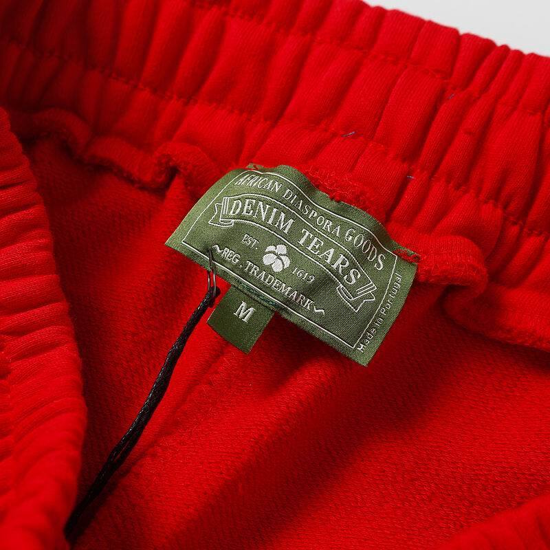 Denim Tears Cactus Tears Wreath Sweatpants Red