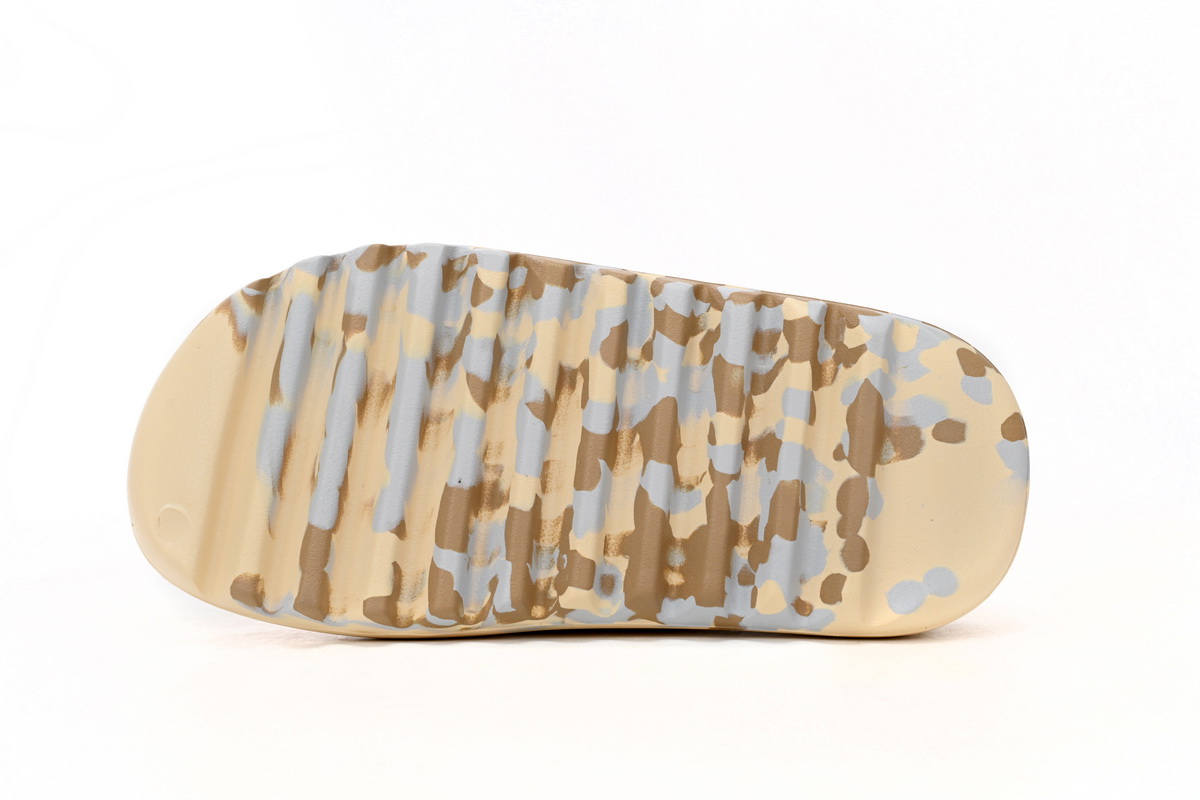 Adidas Yeezy Slide Enflame Oil Painting White Yellow GW1932