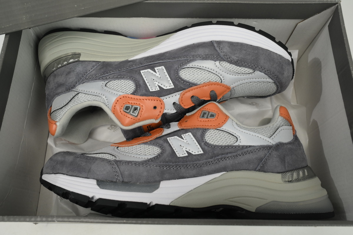 New Balance 992 Dark Blue Orange M992TS