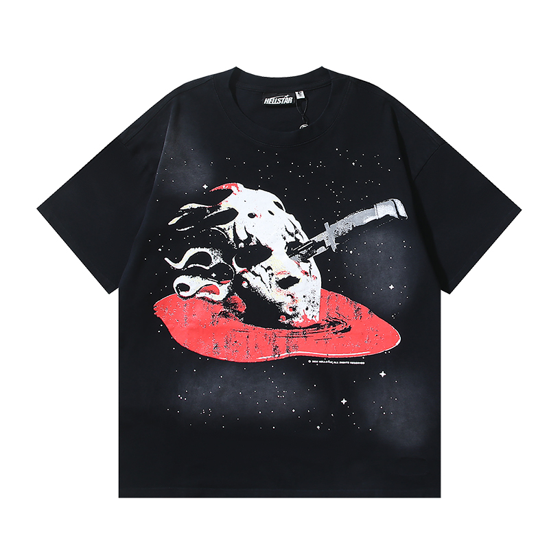 Hellstar Killer Mask T-shirt Black