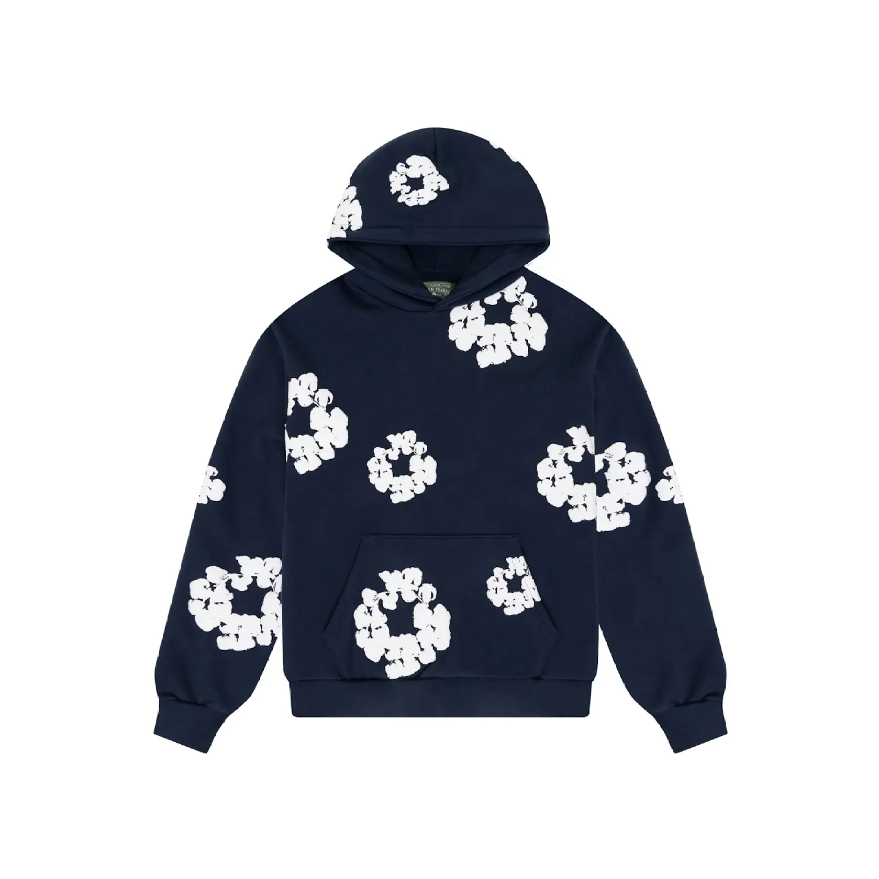Denim Tears Cotton Wreath Sweatshirt Hoodie Navy