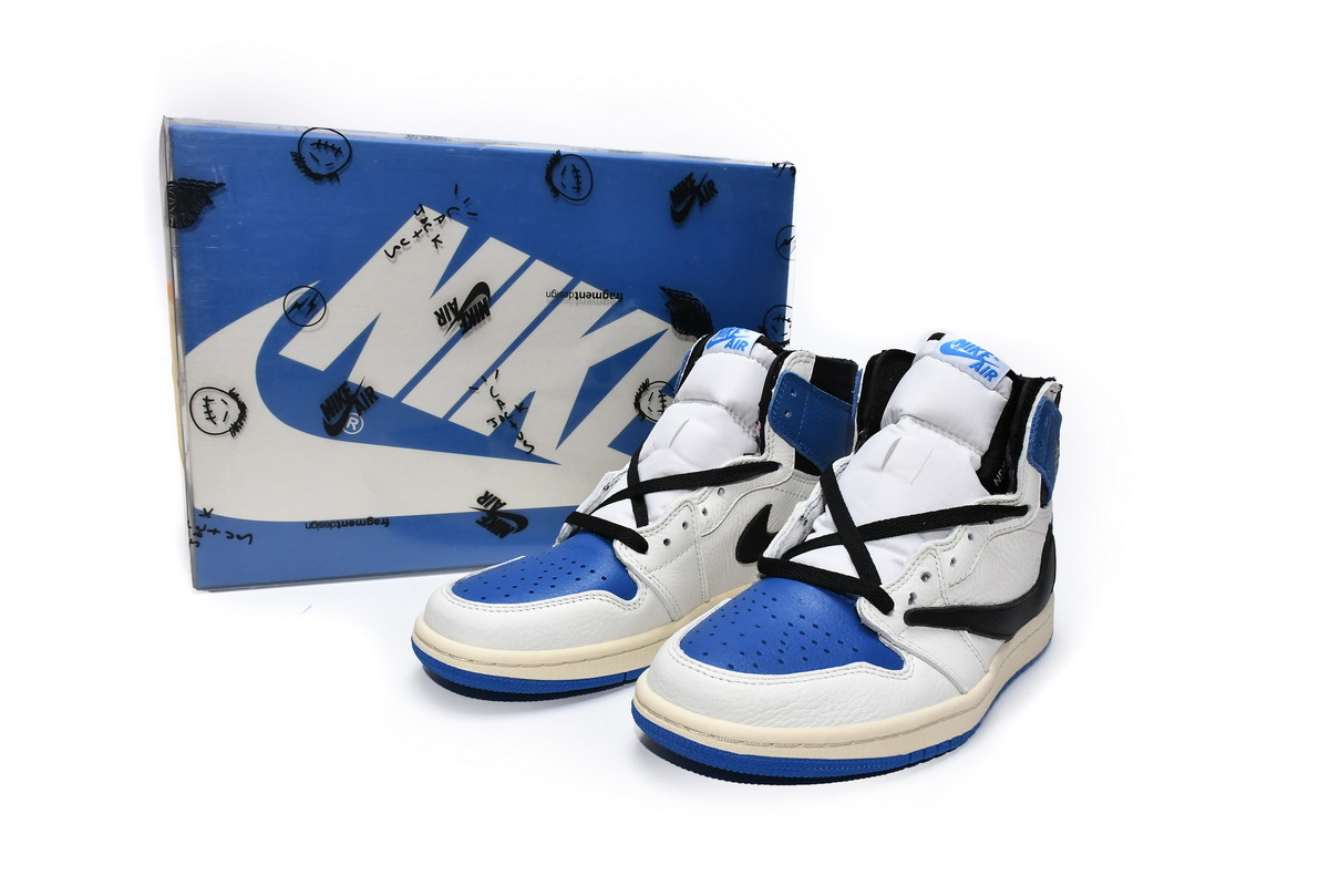 Fragment x Travis Scott x Air Jordan 1 High OG Military DH3227-105